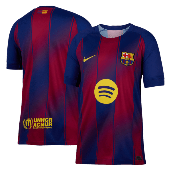 5df739d4b0cdef7ccb8f5f01a490e0b6(1) Barcelona Home Soccer Jersey 2025/26