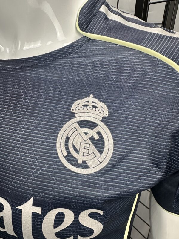 Real Madrid Away Black Player Version Jersey 2025/26