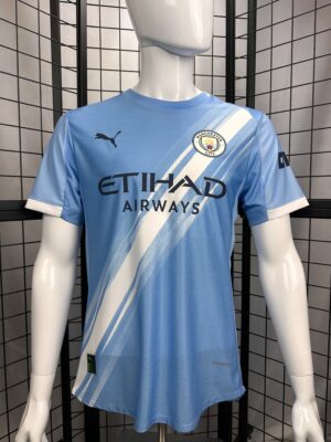 Manchester City Sky Blue Home Player Version Jersey 2025/26