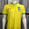 Brazil Home Player Version Soccer Jersey 2024 - Yellow