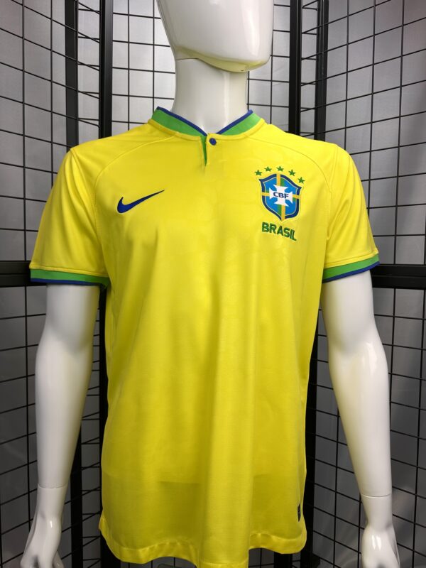 Brazil Home Player Version Soccer Jersey 2024 - Yellow