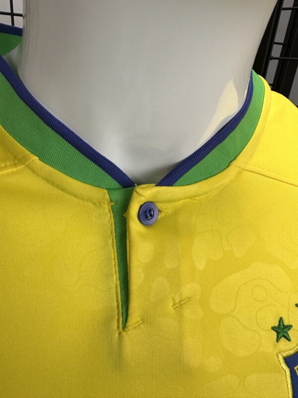 Brazil Home Player Version Soccer Jersey 2024 - Yellow